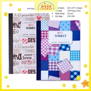 Sổ hồng hà a4 420t 4552 pattern tập vở học sinh