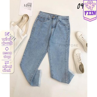 Quần BAGGY JEANS L.Luxury Trơn 09 - Fiin Store