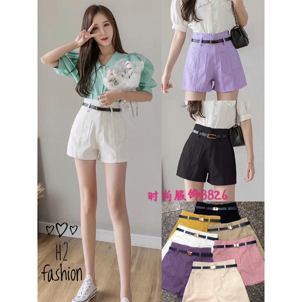 Quần Kaki Túi Lệch Kèm Đai Ms 8826_Xưởng May Quang Anh