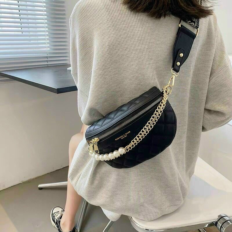 túi xách đeo cheo bao tử mềm