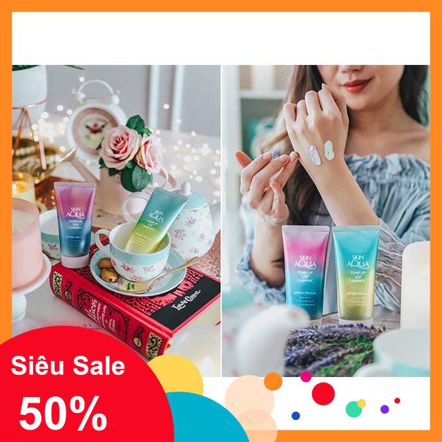 Sỉ-  [AUTH] Kem chống nắng Nhật Bản lên tone trắng sáng Skin Aqua Tone up UV SPF 50+ PA++++ 80gr | BigBuy360 - bigbuy360.vn