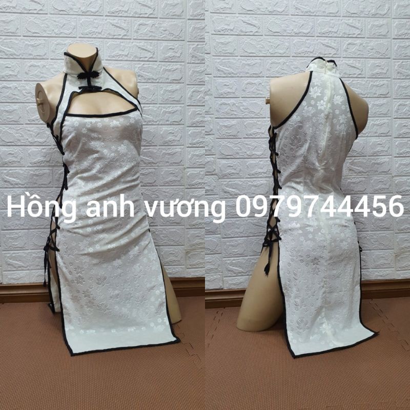 sườn xám cosplay cô gái trung hoa buộc dây sexy gợi cảm | BigBuy360 - bigbuy360.vn