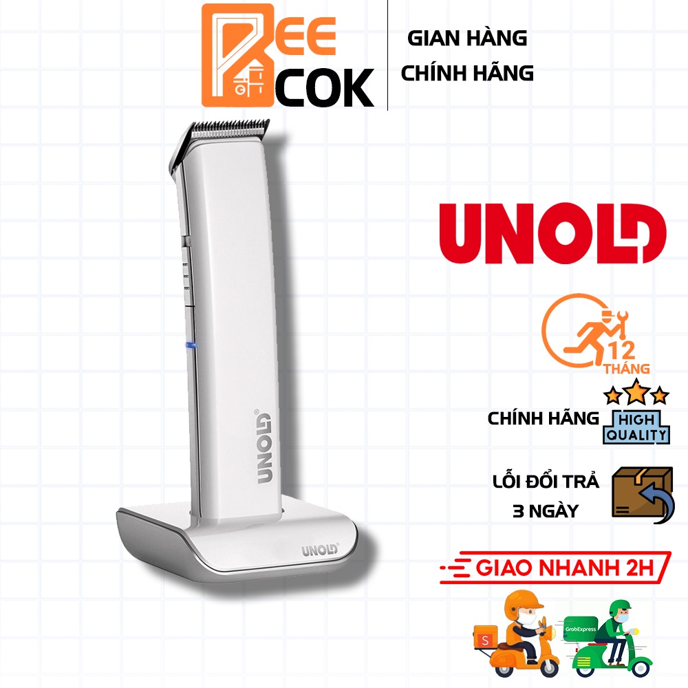 Tông đơ cắt tóc không dây UNOLD 87850 có đế sạc - Hàng Đức Beecok