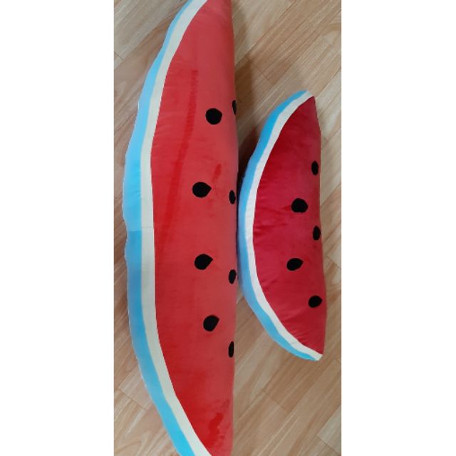 120cm Gối dưa hấu lớn, gấu nhồi bông hình dưa hấu, gối ôm dưa hấu