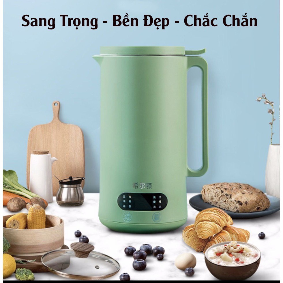 Máy Làm Sữa Hạt Mini - Máy Xay Nấu Đa Năng BROWTON - Máy Xay Ngũ Cốc, Làm Sữa Hạt Đậu Nành 350ML - Bảo Hành 6 Tháng