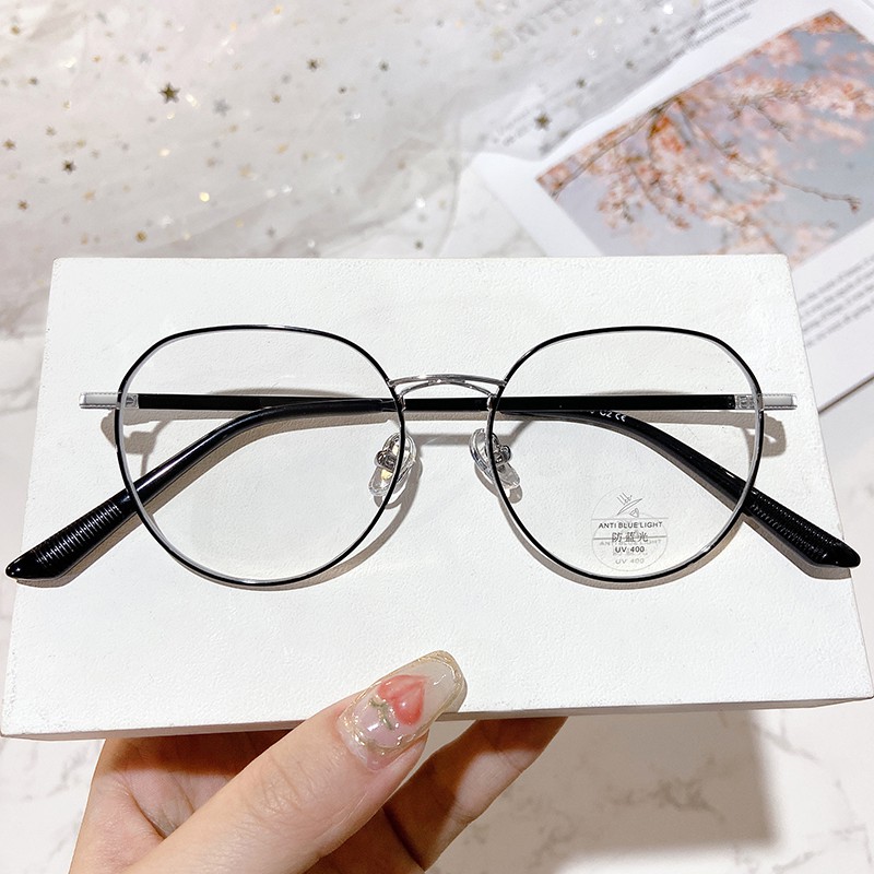 Mắt Kính Gọng Tròn Chống Ánh Sáng Xanh Thời Trang Cho Nam Nữjz5600 | BigBuy360 - bigbuy360.vn