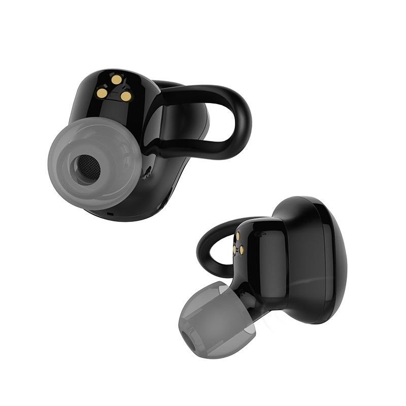 Tai nghe bluetooth đôi Hoco ES15 Soul sound V5.0 chống nước tiêu chuẩn IPX4 (Đen)