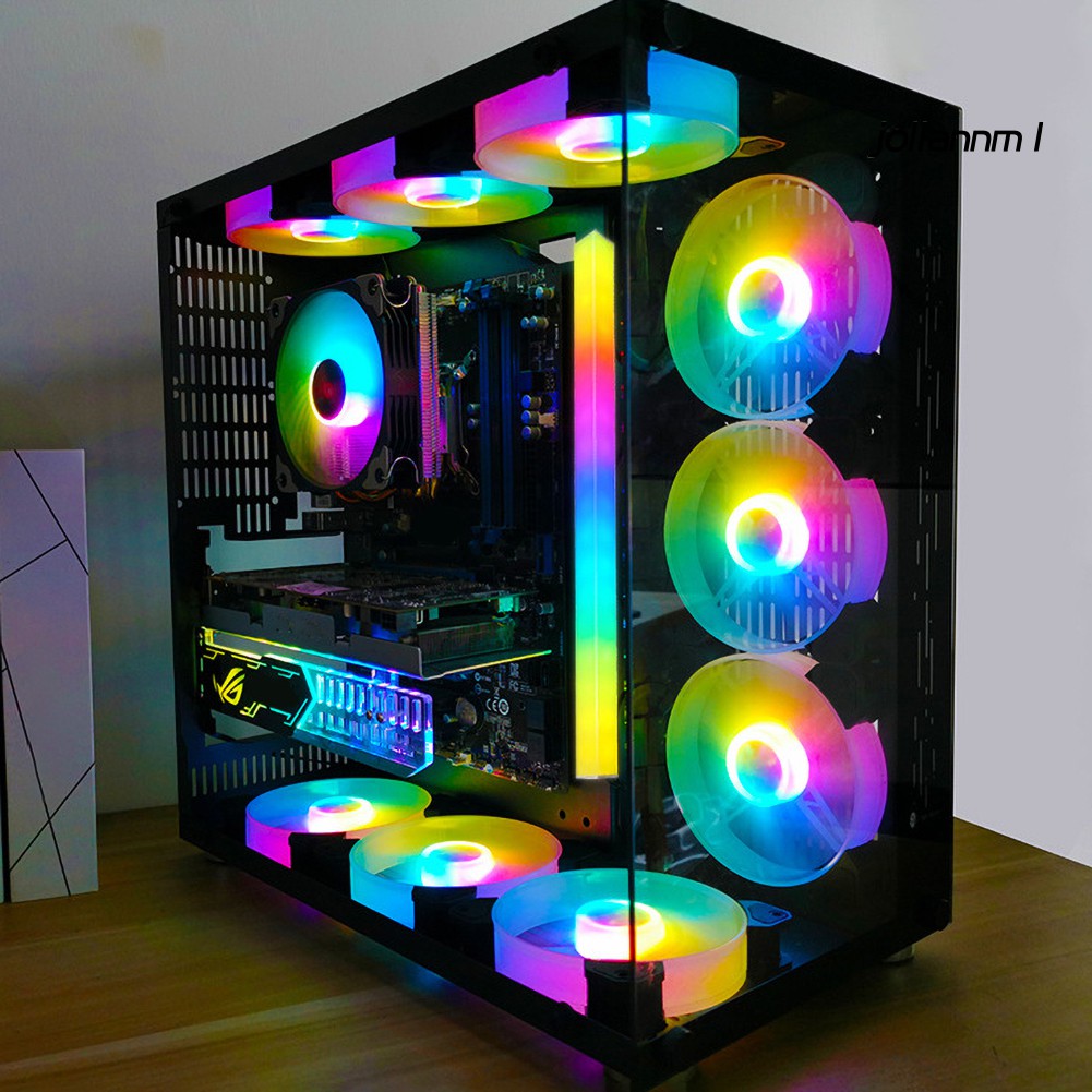 Dây Đèn Led Rgb Trang Trí Vỏ Máy Tính