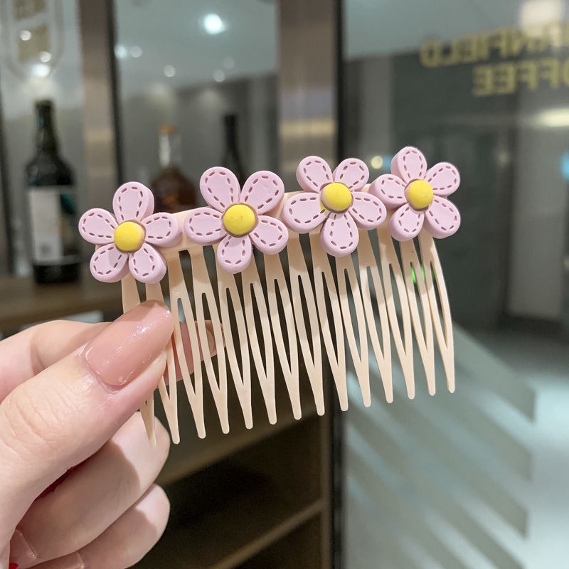 Cài Tóc Hình Hoa Hoạt Hình Xinh Xắn Thời Trang Cho Bé Gái