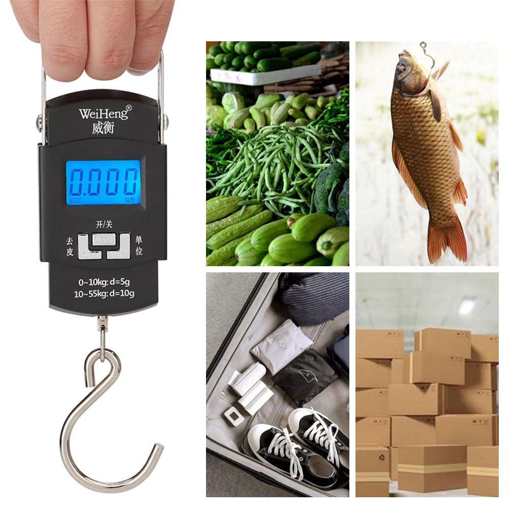 Cân Hành Lý Kỹ Thuật Số Có Đèn Nền Sạc USB Tiện Dụng