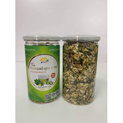 TRÀ TRÁI KHỔ QUA RỪNG - HŨ 100g - hỗ trợ điều trị bệnh tiểu đường, ổn định đường huyết - HƯƠNG SEN VIỆT