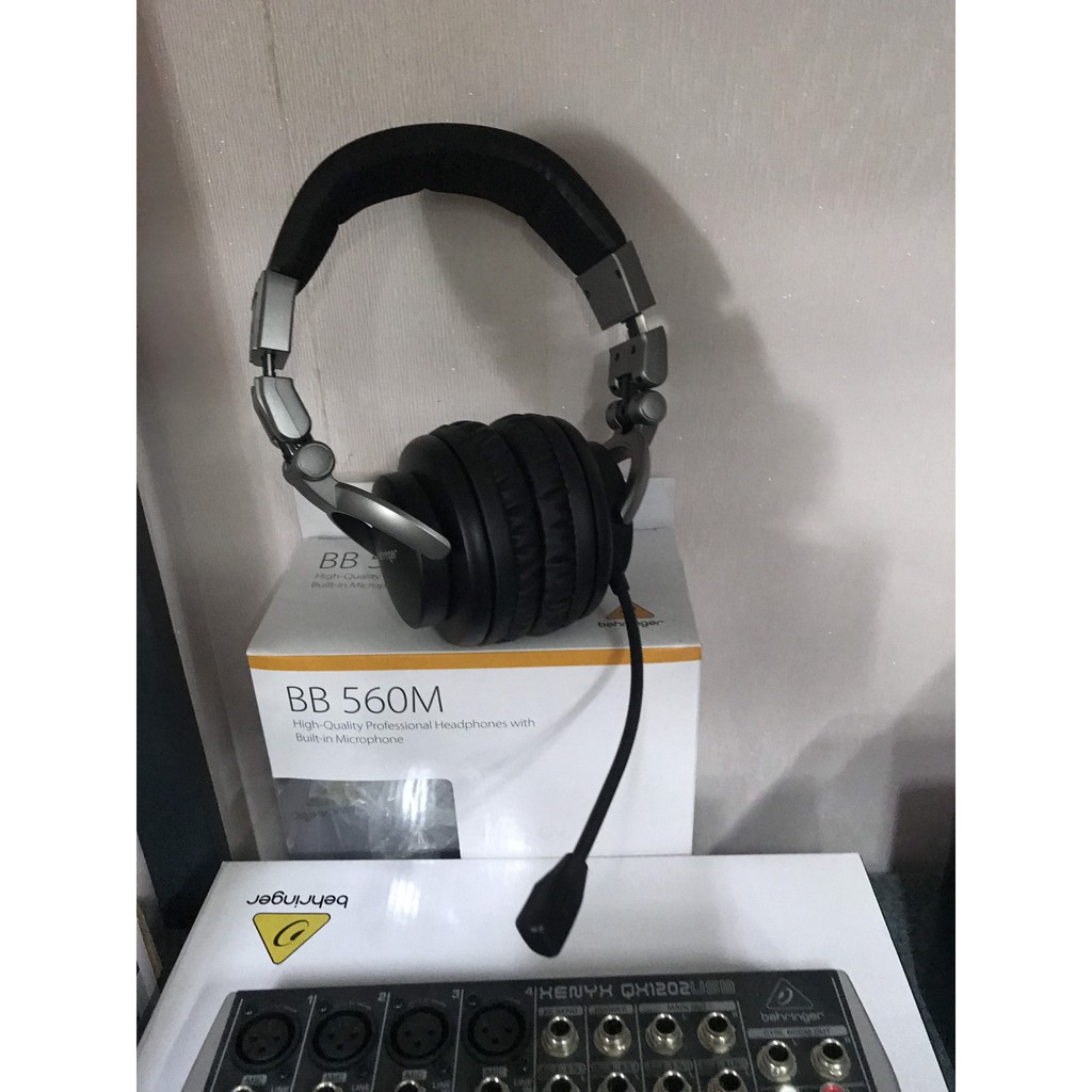 Headphone Behringer BB 560M - Tai nghe Bluetooth chuyên nghiệp cho Studio -với Micro tích hợp sẵn