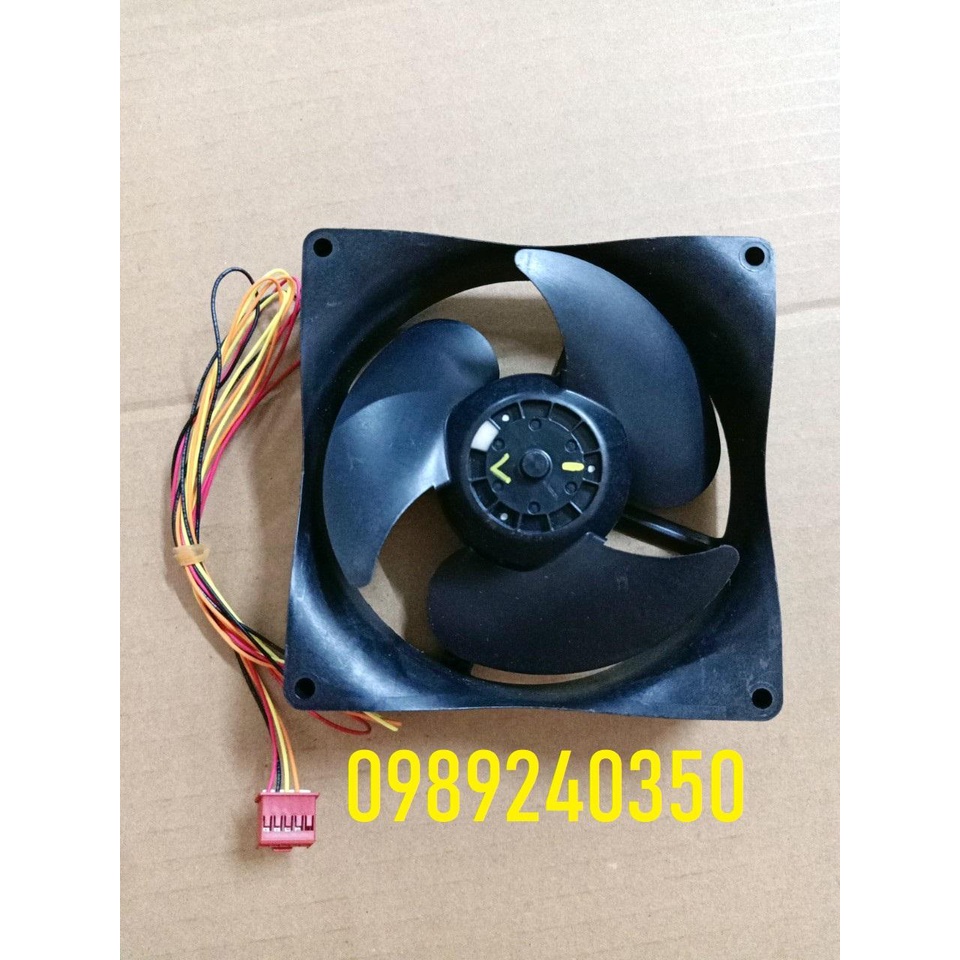 Quạt Tủ lạnh TOSHIBA chính hãng 11x11cm, 12VDC, 0.25A, 4 dây