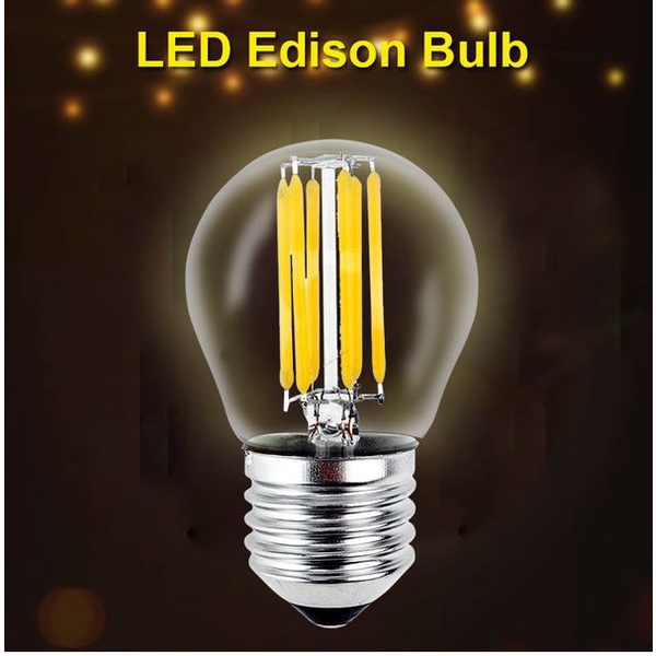 Combo 5 bóng đèn edison G45 vintage