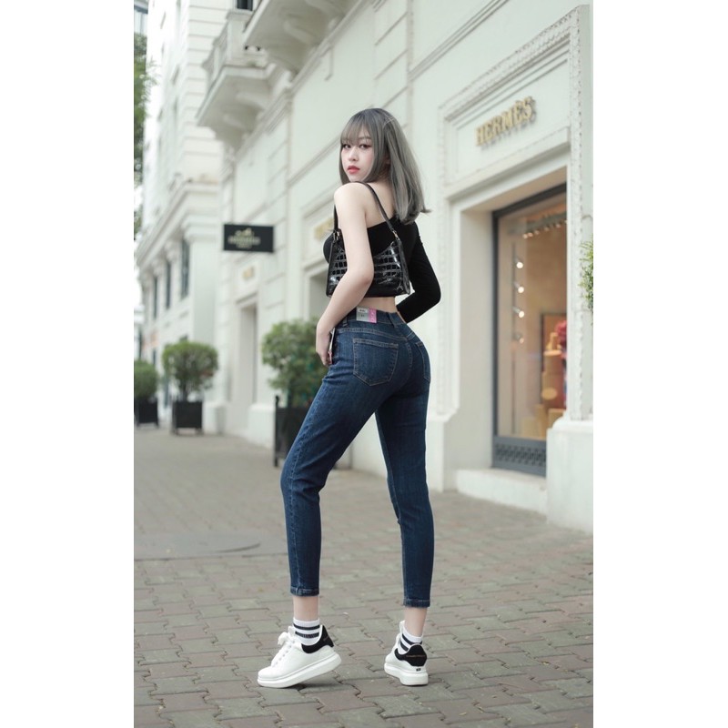 BÁN SỈ QUẦN JEAN BOY THÊU 9 TẤC M08-167 CHO NỮ