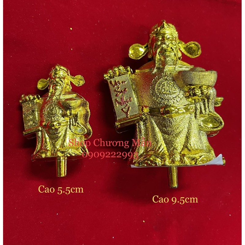 10 Ông Thần Tài Xi Mạ Vàng Trang Trí Tết