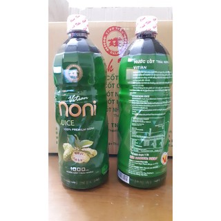 Nước cốt trái nhàu nguyên chất VĨNH TIẾN - NONI JUICE, chai 1000ml, hàng mới sản xuất