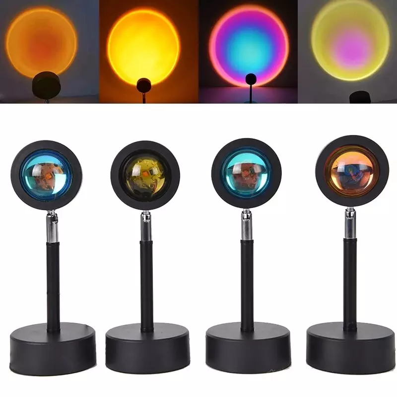 Đèn Led Chiếu Họa Tiết Mặt Trời / Mặt Trời / Cầu Vồng Trang Trí