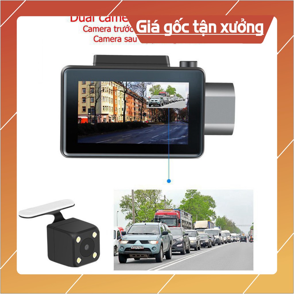 [GRAB NOW SHIP 2H] {Giá Hủy Diệt}Camera hành trình ô tô Cafu C1 Full HD -WIFI giám sát trực tiếp từ xa qua smartphone gh