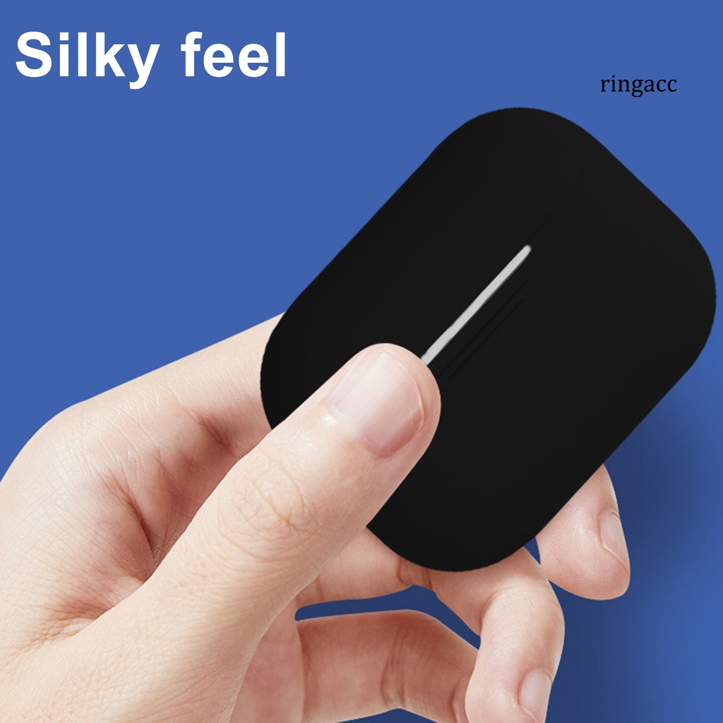 Hộp Đựng Tai Nghe Màu Trơn Dễ Thương Kèm Phụ Kiện