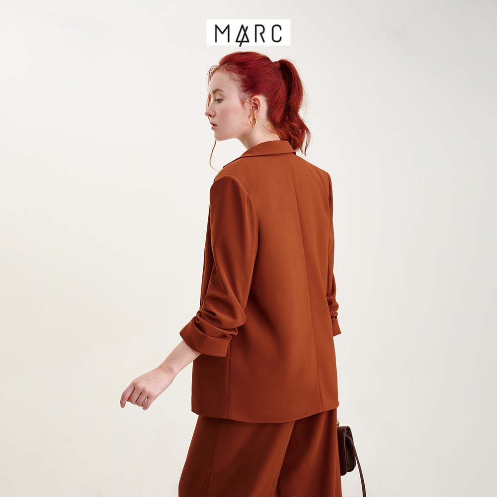 Áo blazer nữ MARC FASHION nhún xắn tay cách điệu FAVH0435