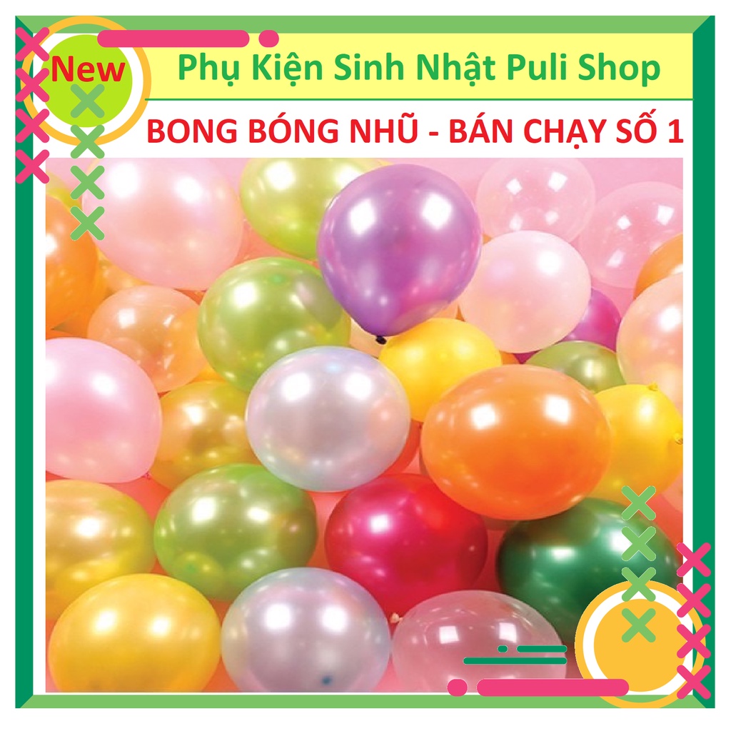 50 Cái BONG BÓNG NHŨ TRANG TRÍ SINH NHẬT GIÁ TỐT HÀNG ĐẸP