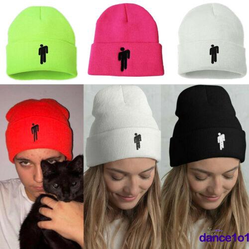 Mũ Beanie Dệt Kim In Chữ Billie Eilish Cho Nam Và Nữ
