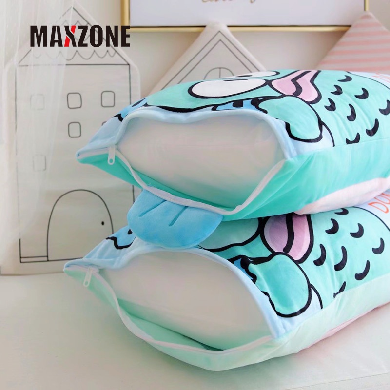 Vỏ Gối In Hình Búp Bê Sanrioed Hangyodon Hai Mặt Dễ Thương Cho Học Sinh