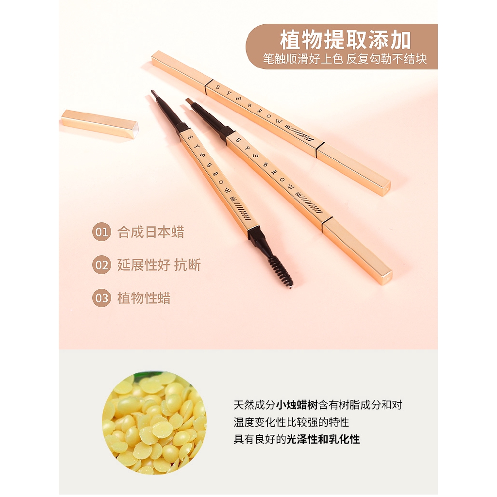 Bút Kẻ Lông Mày Hai Đầu Lâu Trôi Chống Thấm Nước | BigBuy360 - bigbuy360.vn