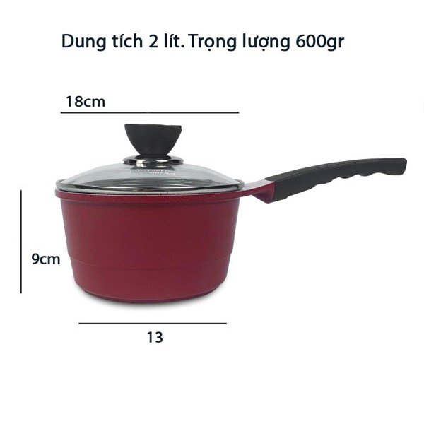 Quánh Chống Dính Orsay - Nồi nấu Bột Cho Bé Happy Home Pro