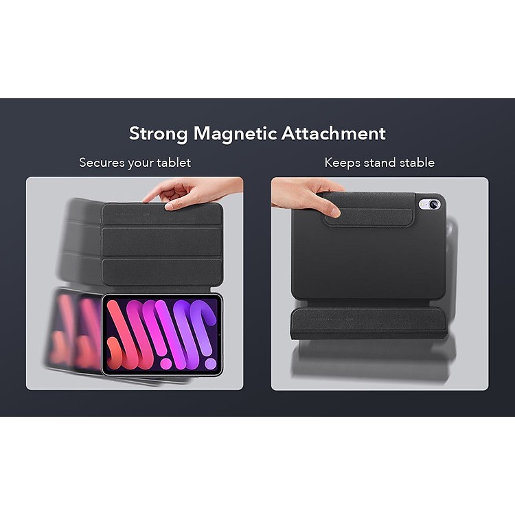 Bao Da Dành Cho iPad Mini 6 ESR Rebound Magnetic Slim Case - Hàng Nhập Khẩu.