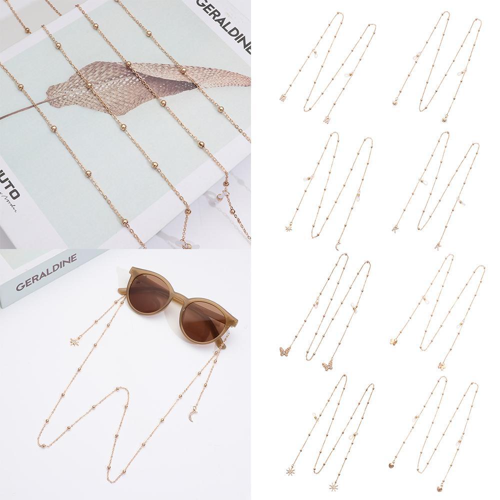 Dây Đeo Mắt Kính Bằng Kim Loại Gọn Nhẹ Thời Trang