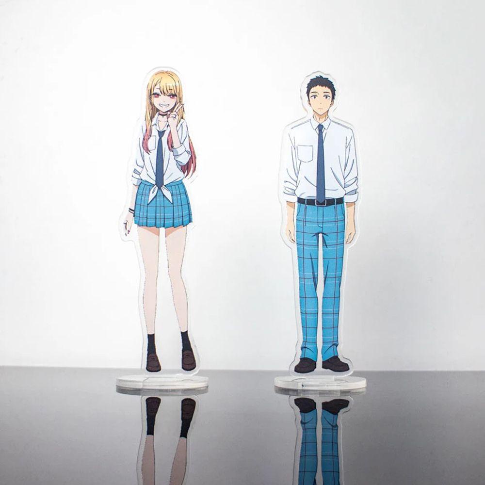 IVORY Giá Đỡ Trưng Bày Mô Hình Nhân Vật Manga Bằng Acrylic Trong Suốt