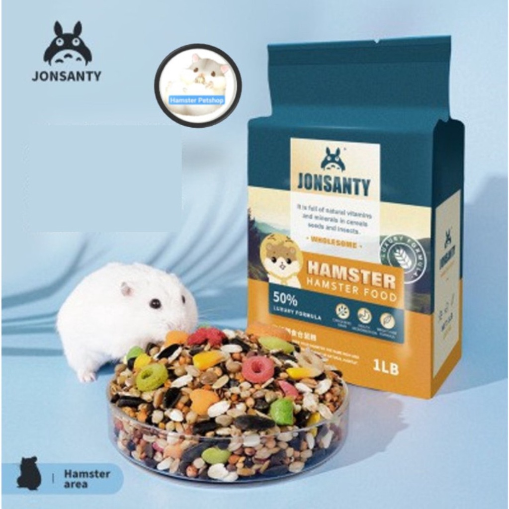 Thức ăn hạt cho hamster , sóc , nhím hãng Jonsanty