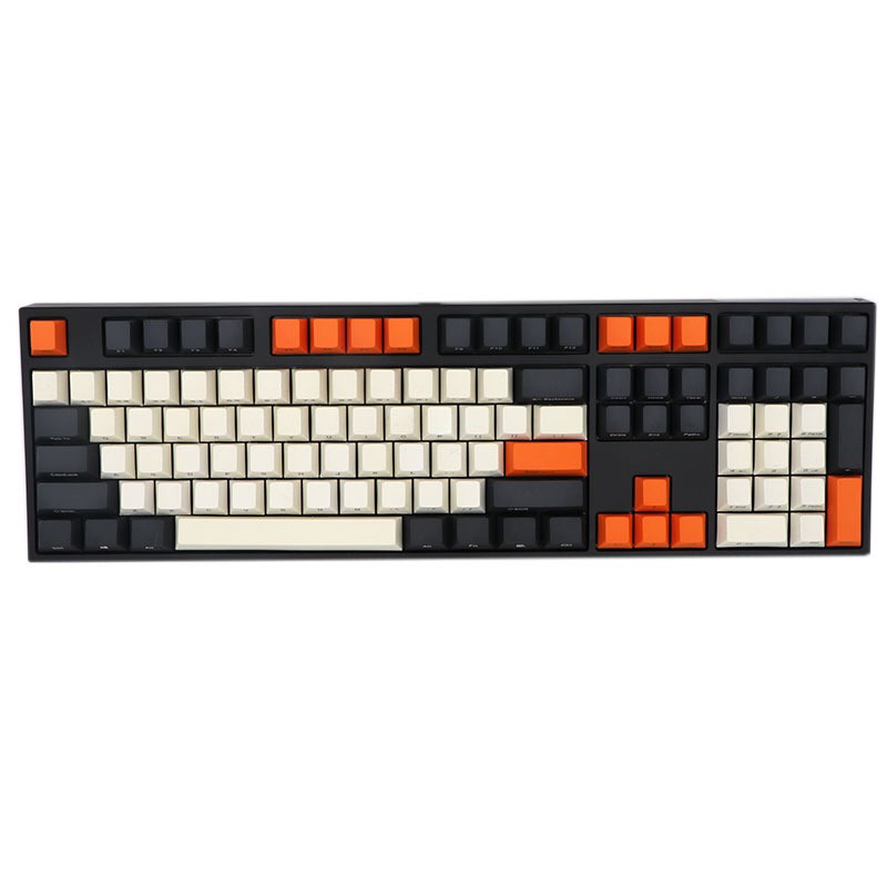 Keycap PBT Retro Carbon - Profile OEM -các Layout 61,87/TKL,104,108,Fullsize-Bàn Phím cơ Keychron,Akko,E-Dra,RK