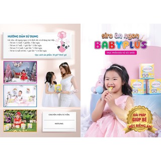 [CHÍNH HÃNG] Siro Babyplus