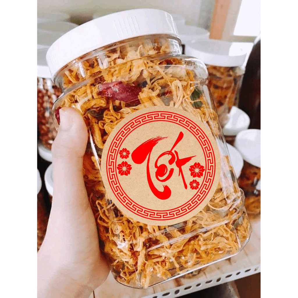 Tem Tết 𝑭𝒓𝒆𝒆𝒔𝒉𝒊𝒑 Decal Chữ Tết Hình Tròn - Decal Giấy Kraft Vintage Sang Trọng, Trang Trí Tết - TET15