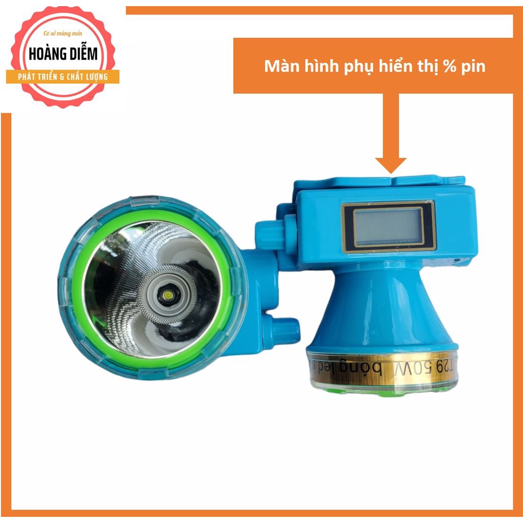 Đèn pin đội đầu T29 cao cấp chính hãng ⚡ BẢO HÀNH 1 ĐỔI 1 ⚡ kín nước - siêu sáng - chiếu xa - thời gian sáng 20h.