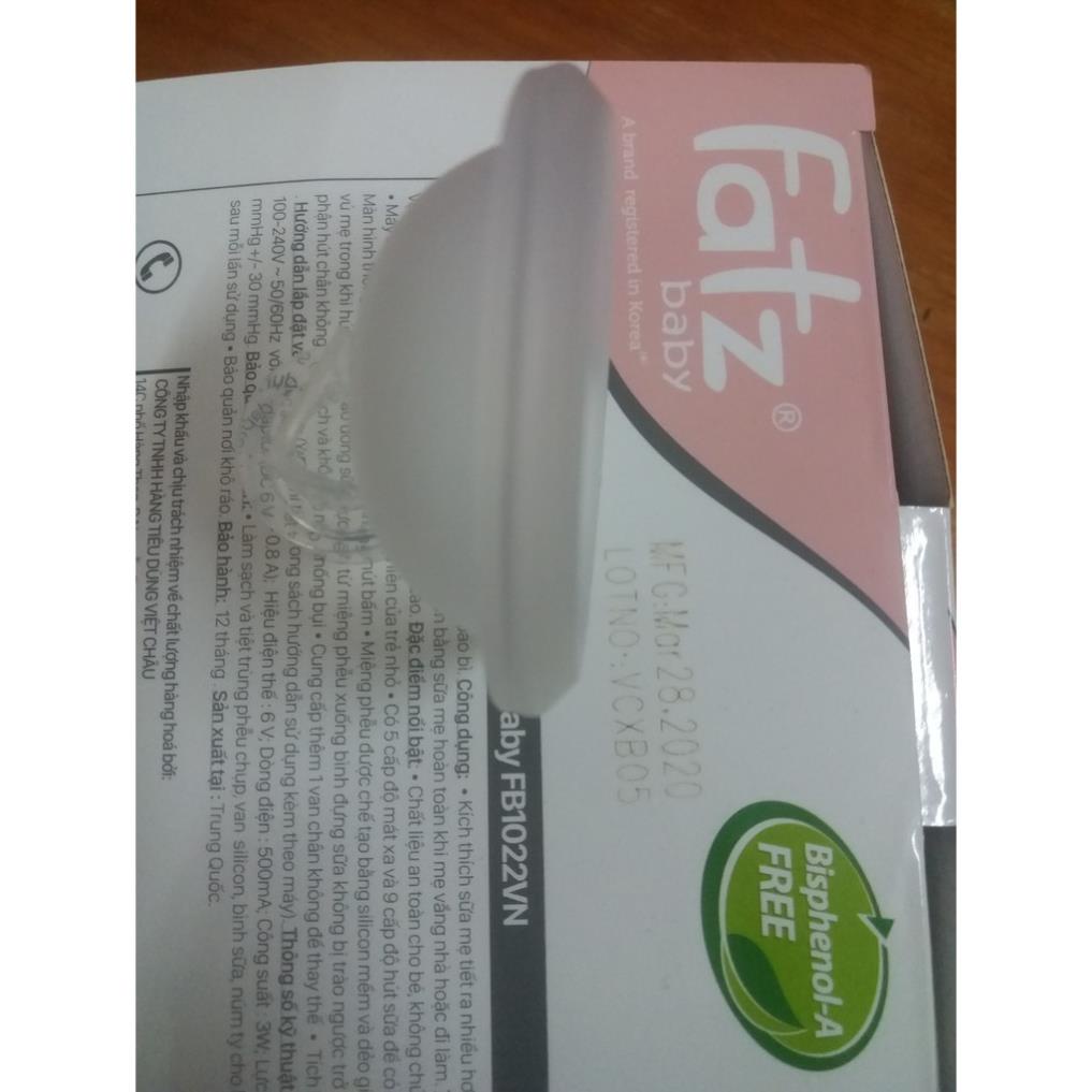 [1 cặp]Màng hút Máy hút sữa điện đơn và đôi Fatz Baby chính hãng (cuống silicon)