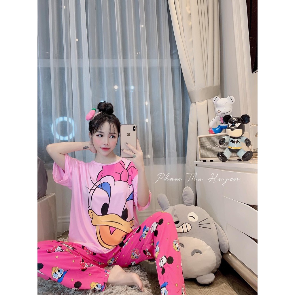 Đồ Bộ Pijama - Bộ ngủ hoạ tiết Cao cấp [FREE SHIP] [Ảnh thật+Video]