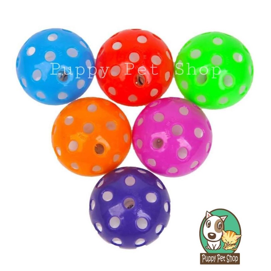 Đồ Chơi Cho Mèo Bóng Nhựa Chuông