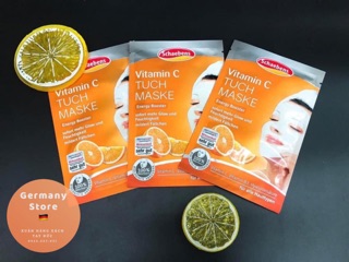 Mặt Nạ Giấy Vitamin C - Schaebens Đức 🍋🍋🇩🇪