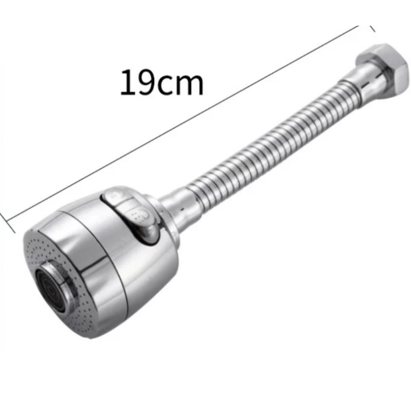 Nối vòi nước,đầu nối kéo dài đa năng,nối xoay 360 độ.