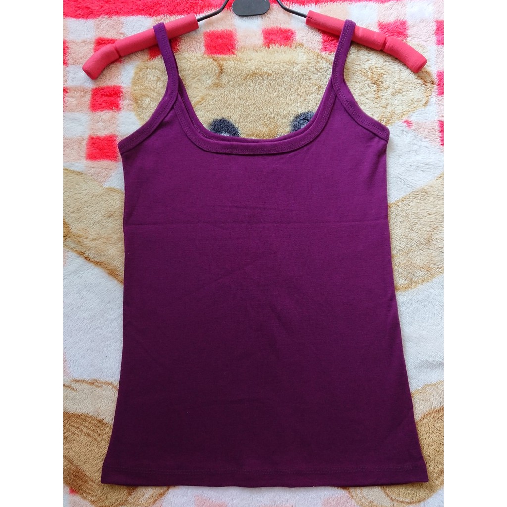 Áo Thun 2 Dây Xinh Xắn - Vải thun cotton co giãn 4 chiều dày mịn êm mát - ảnh thật | BigBuy360 - bigbuy360.vn