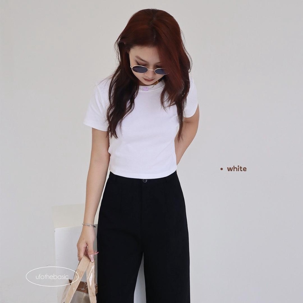 Áo croptop chất borib co giãn tốt freesize - Borib Croptop - by ufo.thebasic