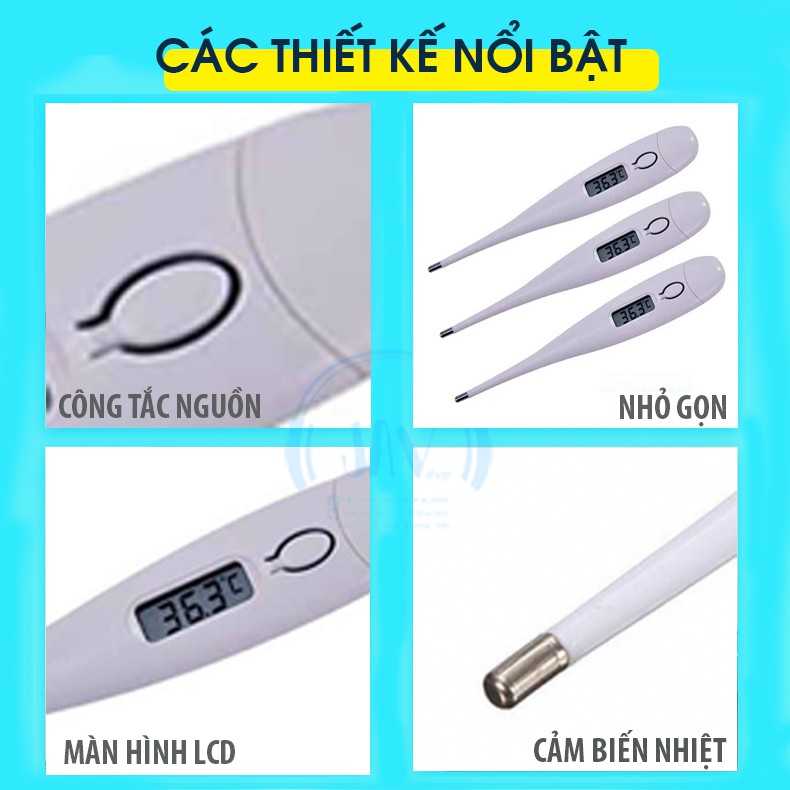 [HÀNG CÓ SẴN] Máy đo thân nhiệt - NHIỆT KẾ ĐIỆN TỬ đa chức năng - Thân nhiệt - thức ăn