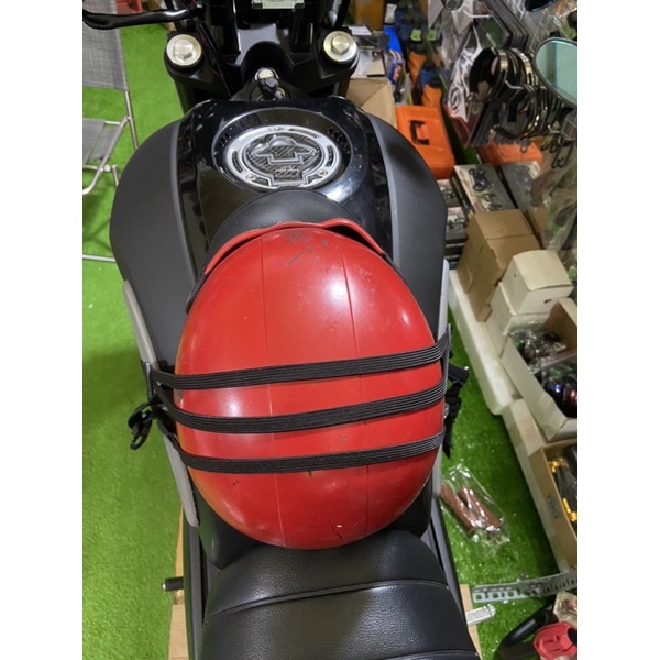 Lưới ràng đồ , dây cột nón bảo hiểm Cho xe máy , moto