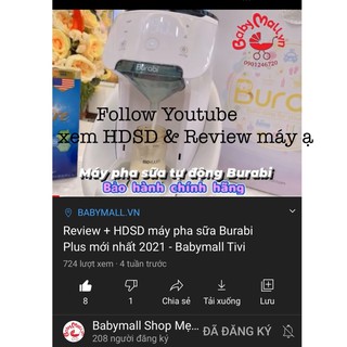 Máy pha sữa Burabi [BẢO HÀNH CHÍNH HÃNG]
