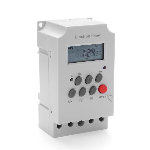 Công Tắc Hẹn Giờ Thông Minh KG316T-II Tắt Mở Tự Động Chuẩn Công Nghiệp 25A. Bật Tắt 16 Lần/ Ngày
