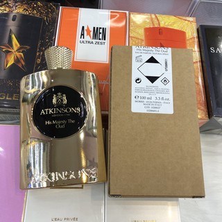 Nước hoa nam tester atkinsons his majesty the oud 100ml